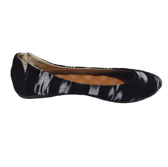 Reef Bella Costas Black & White Cushioned Ballet Flats Women's Size 7 NWT - Picture 4 of 12